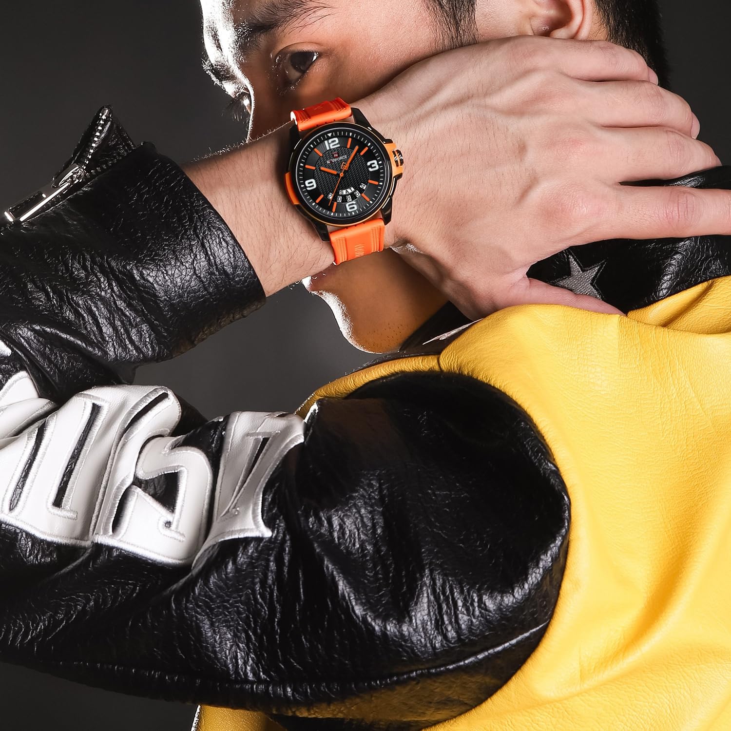 Foto 6 | Reloj Naviforce Naranja Unisex-Venta Internacional