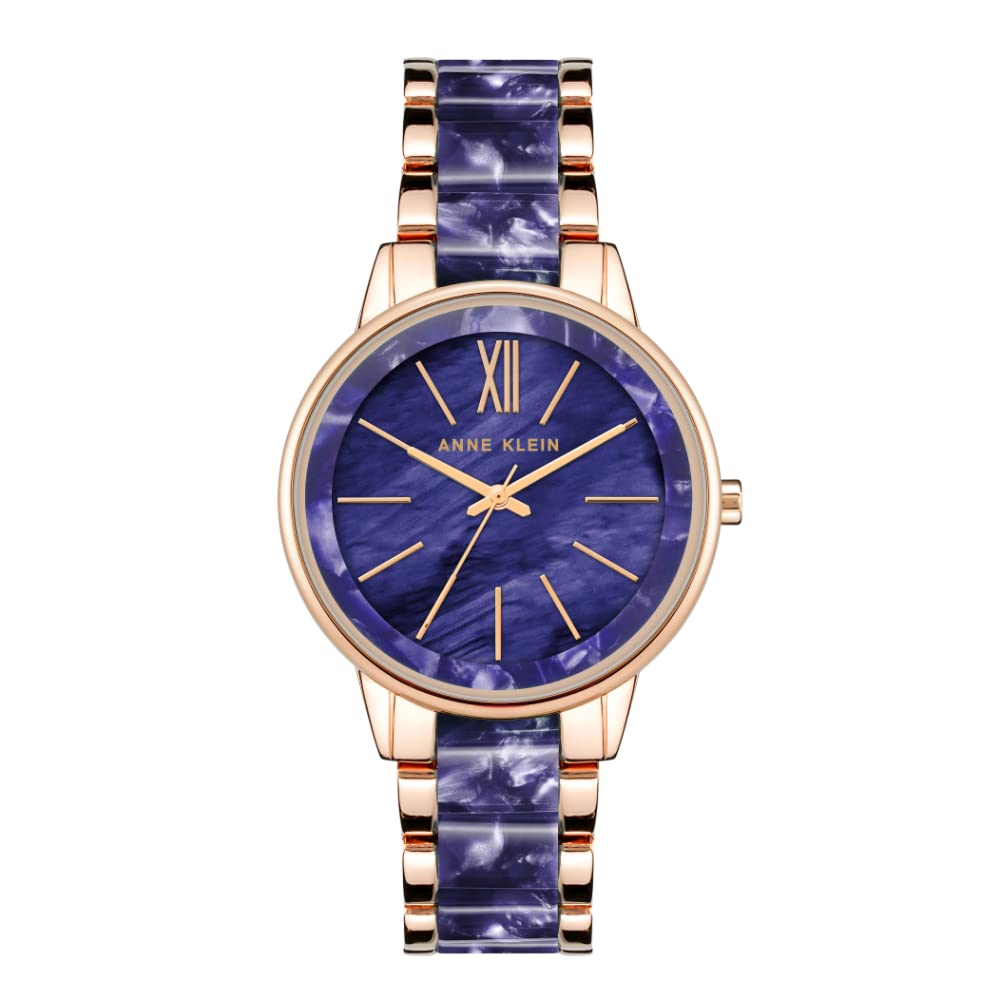 Reloj Anne Klein  Azul Marino Resistente Al Agua - Venta Internacional