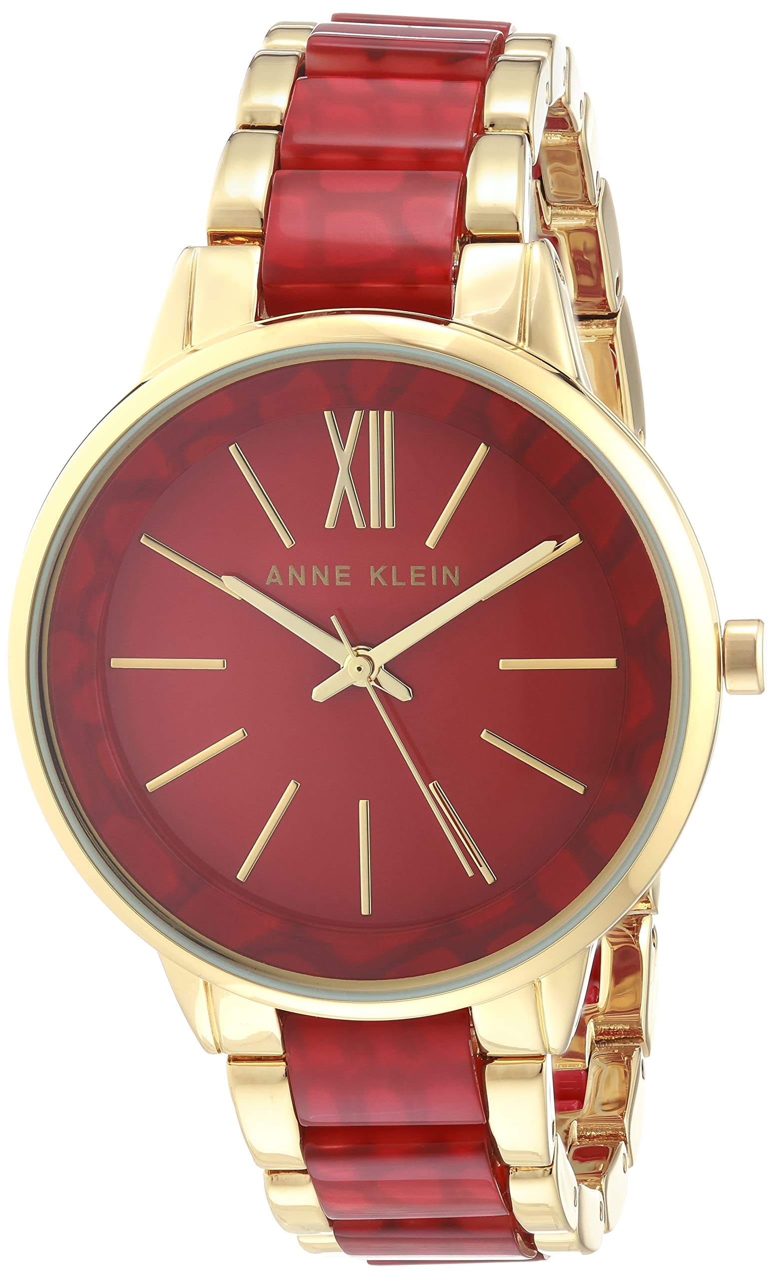 Foto 2 pulgar | Reloj Anne Klein Esfera Roja para Mujer - Venta Internacional