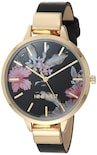 Reloj Nine West Nw/2044flbk Piel Sintética de Cuarzo para Mujer - Venta Internacional