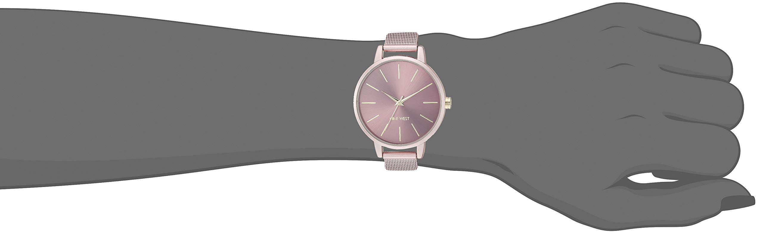 Foto 3 pulgar | Reloj Nine West Nw/2280pkpk Rosa para Mujer - Venta Internacional