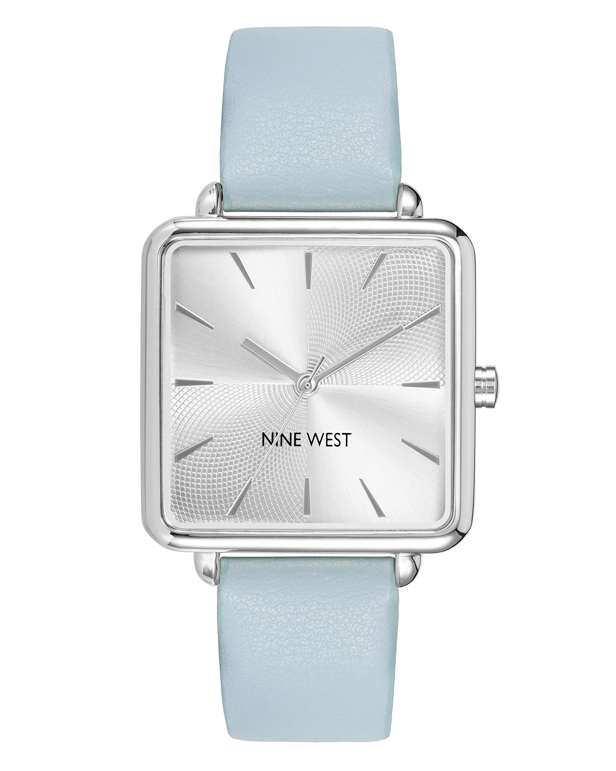 Correa Watch Nine West de Piel Sintética Azul Claro para Mujer - Venta Internacional