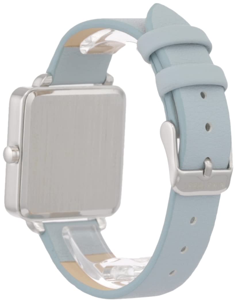 Foto 5 | Correa Watch Nine West de Piel Sintética Azul Claro para Mujer - Venta Internacional