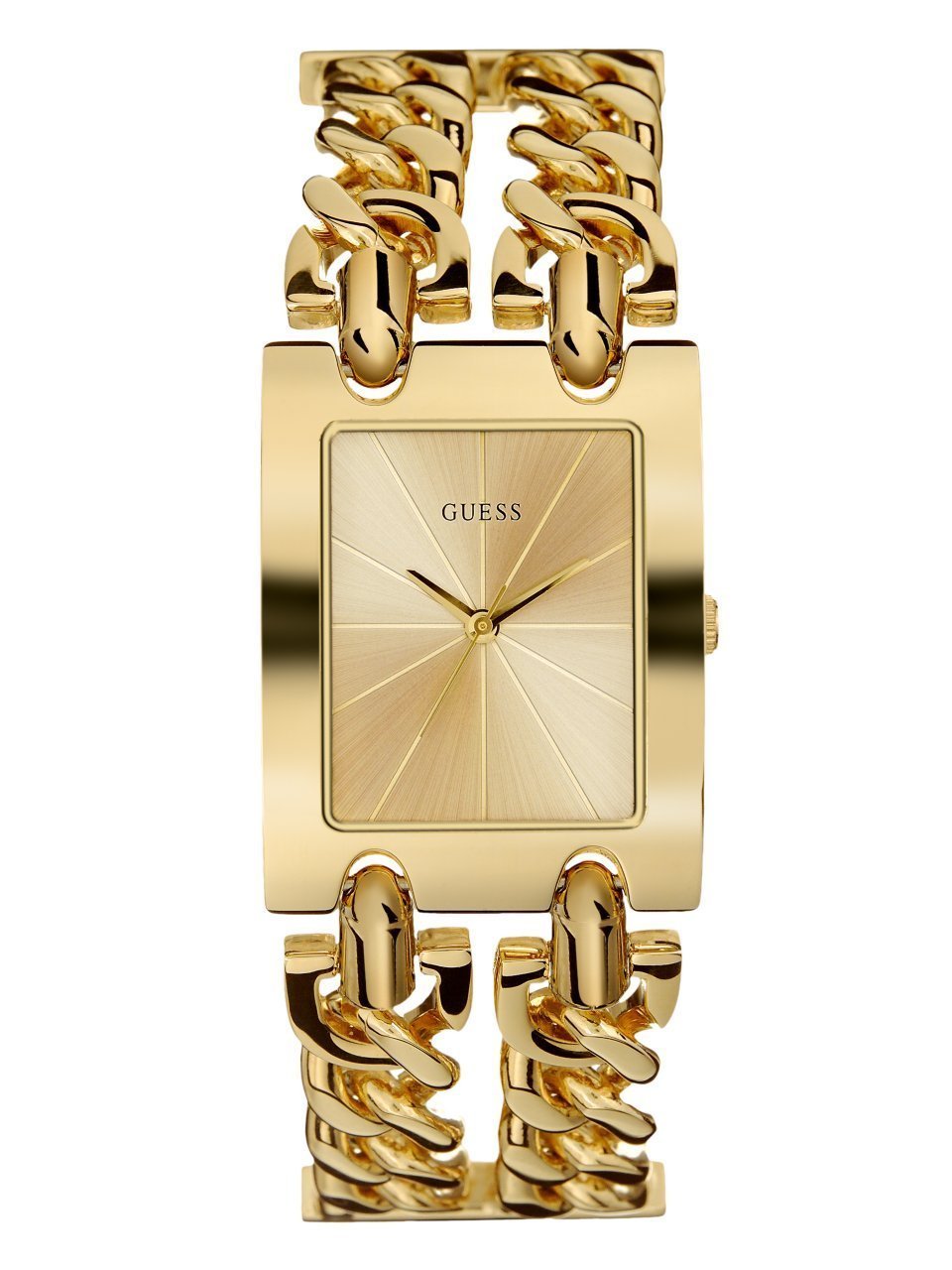 Foto 2 pulgar | Reloj Guess U1117l2 Pulsera de Múltiples Cadenas Dorada para Mujer - Venta Internacional