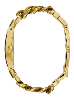 Foto 3 | Reloj Guess U1117l2 Pulsera de Múltiples Cadenas Dorada para Mujer - Venta Internacional