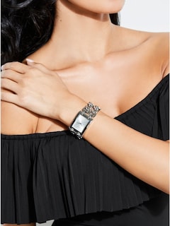 Foto 2 | Reloj Guess U1117l1 Pulsera con Múltiples Cadenas en Tono Plateado para Mujer - Venta Internacional