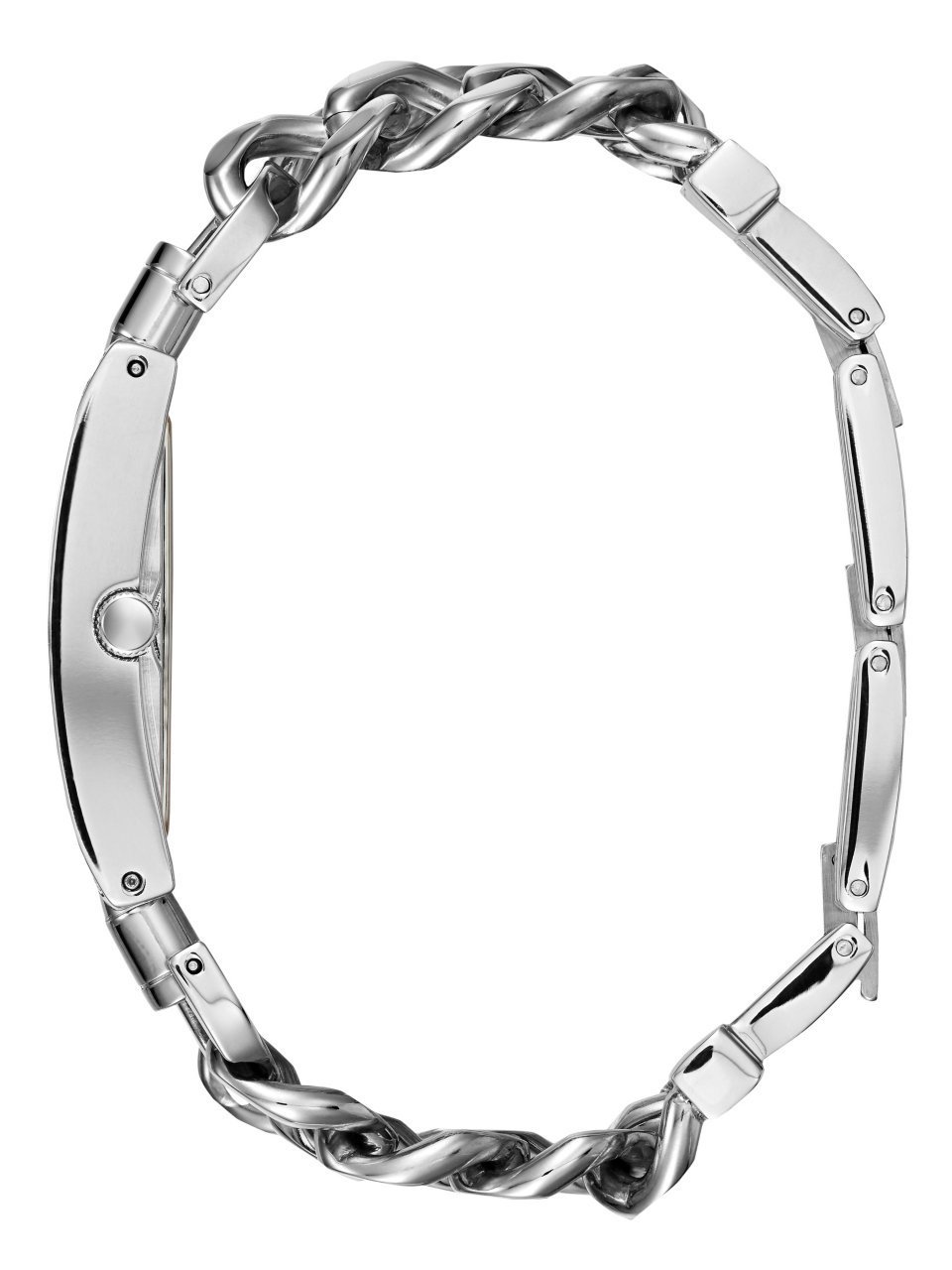 Foto 4 pulgar | Reloj Guess U1117l1 Pulsera con Múltiples Cadenas en Tono Plateado para Mujer - Venta Internacional