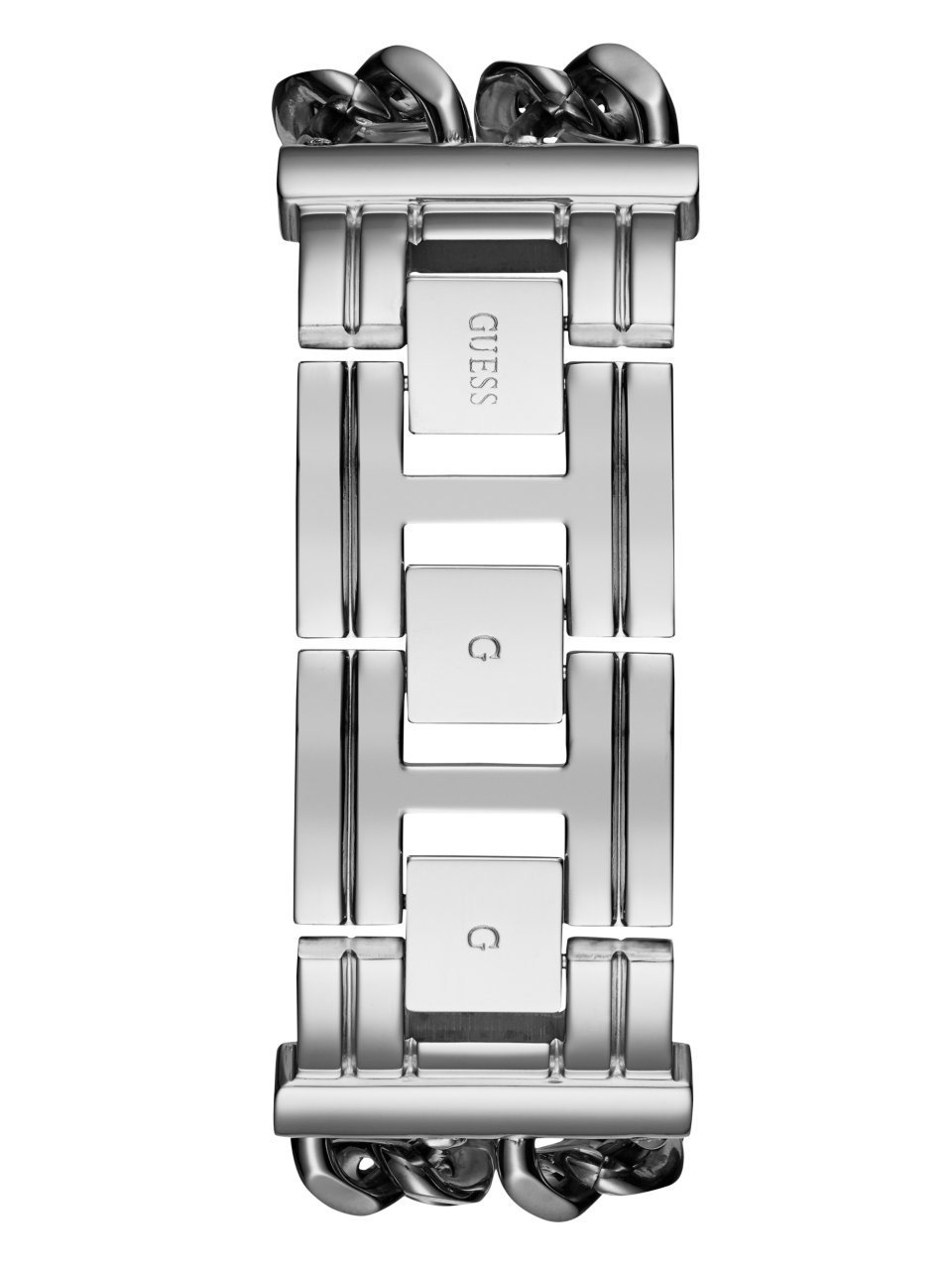 Foto 4 | Reloj Guess U1117l1 Pulsera con Múltiples Cadenas en Tono Plateado para Mujer - Venta Internacional