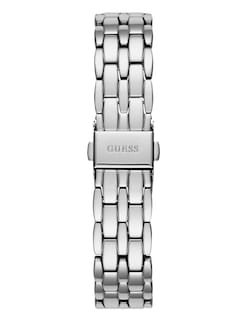 Foto 2 | Reloj Guess U1062L2 de acero inoxidable con cristal rosa y tono plateado - Venta Internacional