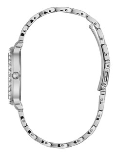 Foto 3 | Reloj Guess U1062L2 de acero inoxidable con cristal rosa y tono plateado - Venta Internacional