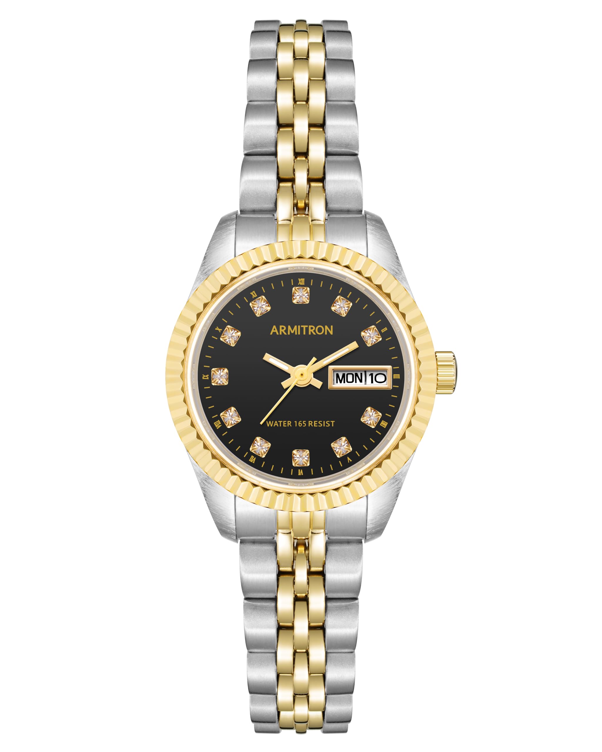 Reloj Armitron 75-2475 con Detalles de Cristal Auténtico para Mujer - Venta Internacional