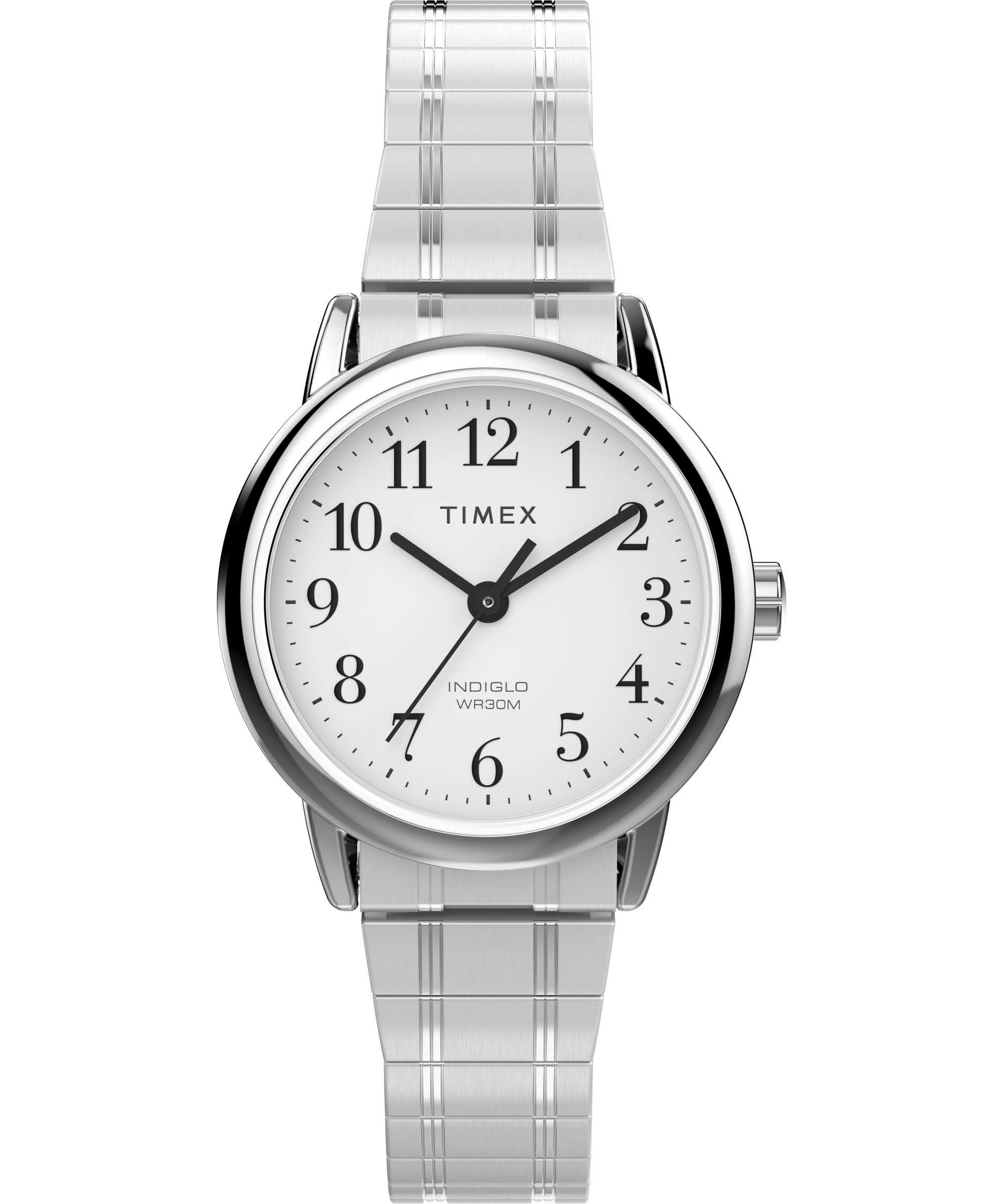 Reloj Timex Easy Reader Correa Plateada para Mujer - Venta Internacional