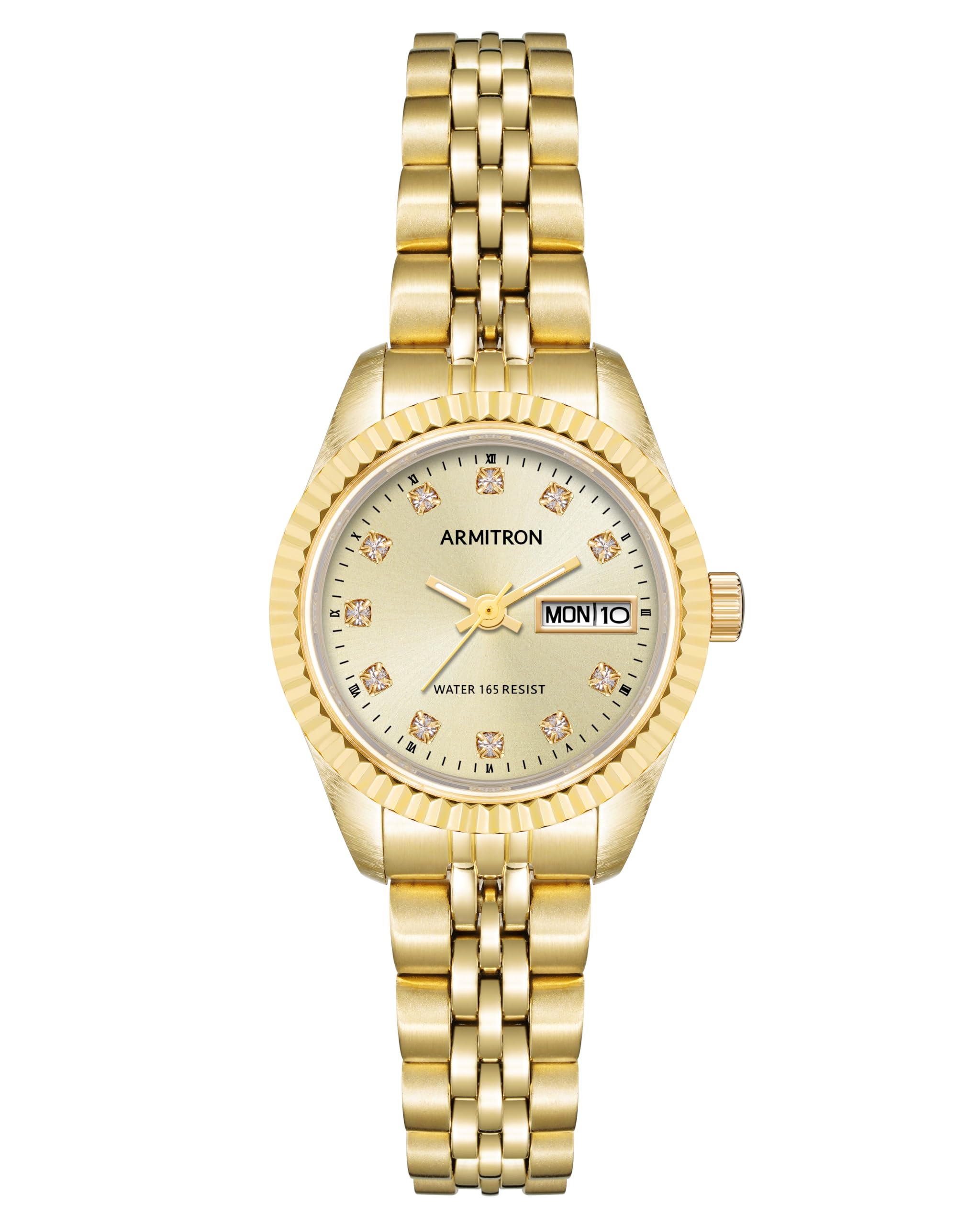 Foto 2 pulgar | Reloj Armitron Dorado para Mujer-Venta Internacional