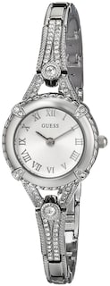 Foto 1 | Reloj Guess Petite de Cristal Plateado U0135l1 - Venta Internacional