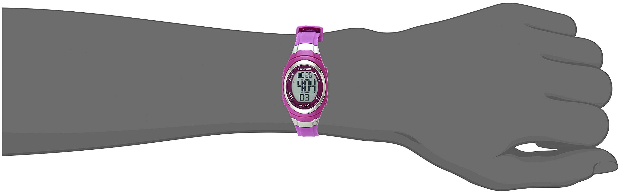 Foto 4 pulgar | Reloj Armitron Sport con Cronógrafo Digital para Mujer 45/7034 - Venta Internacional