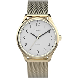 Foto 1 | Reloj Timex Dorado para Mujer-Venta Internacional