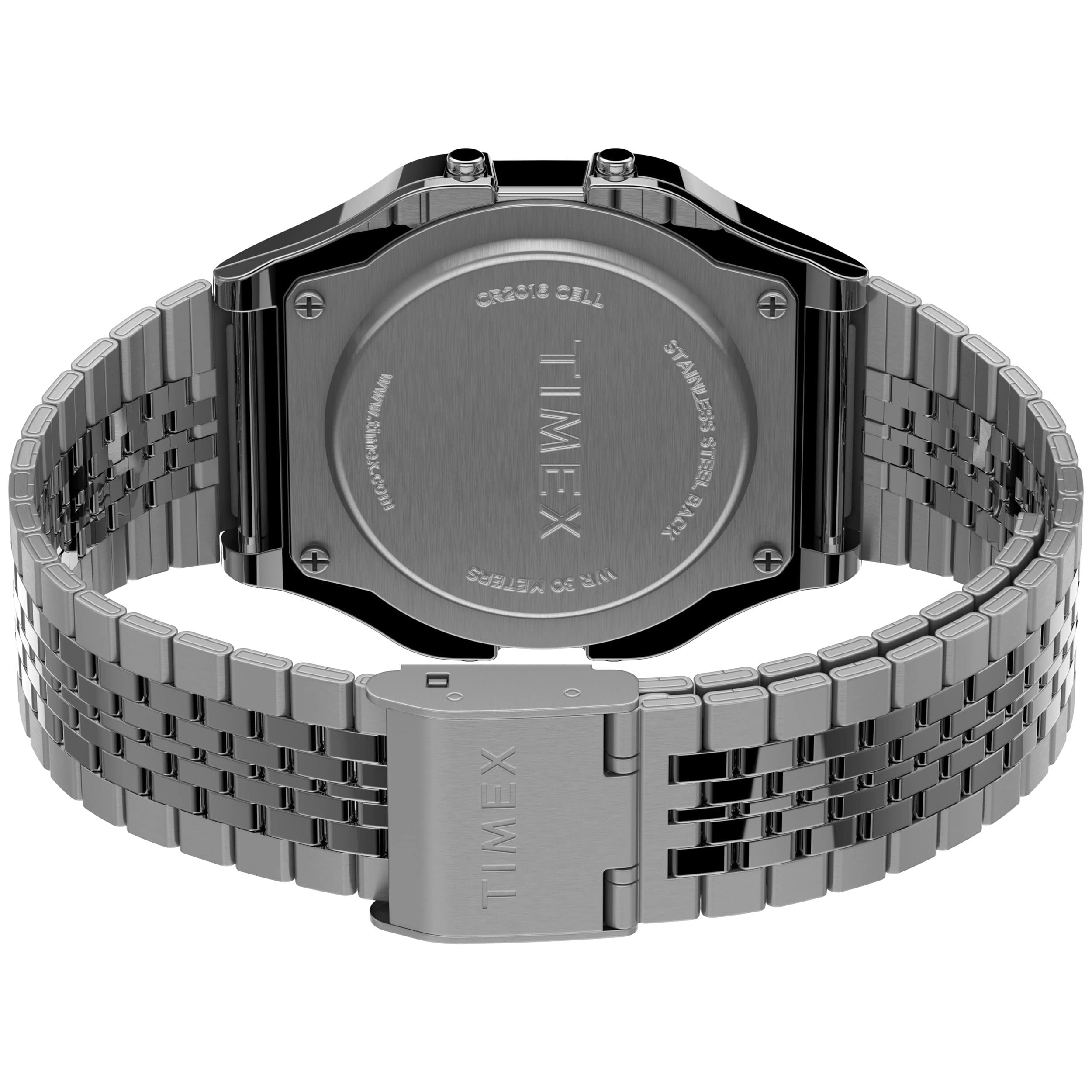 Foto 5 pulgar | Reloj Timex T80 Pride Rainbow Plateado de 34 mm - Venta Internacional