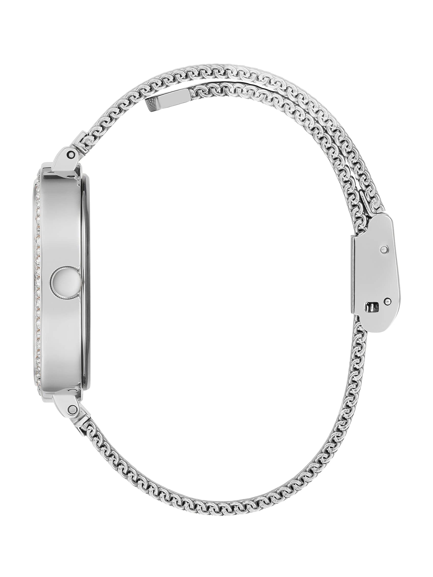 Foto 3 pulgar | Reloj Guess Gw0354l1 De Cuarzo Para Mujer Con Correa De Acero Inoxidable - Venta Internacional.