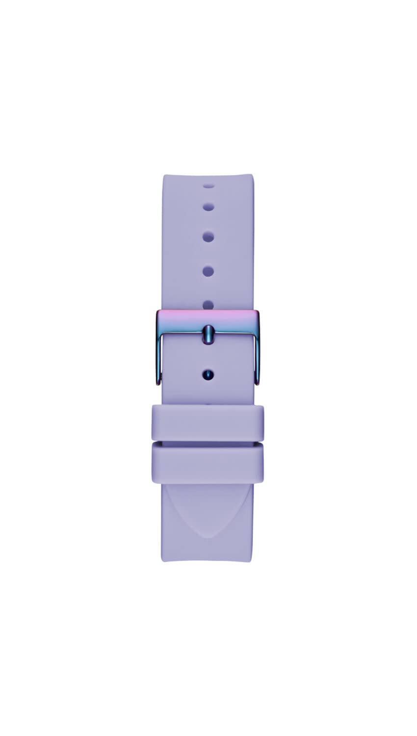 Foto 6 pulgar | Reloj Guess Para Mujer, Correa Morada, Esfera Lavanda, Caja De 40 Mm - Venta Internacional.