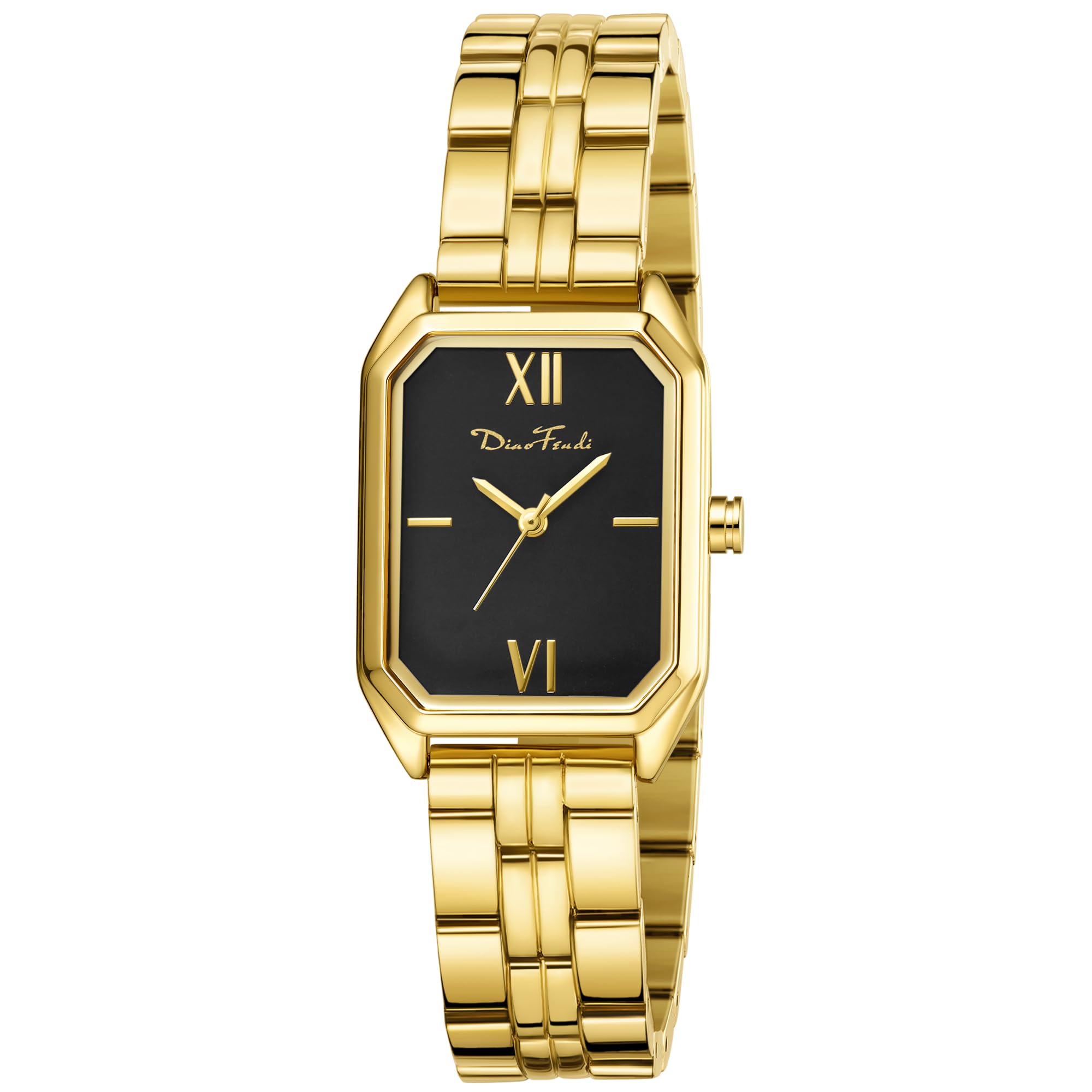 Vestido Pequeño Dorado Para Mujer Watch Diaofendi, Impermeable - Venta Internacional.