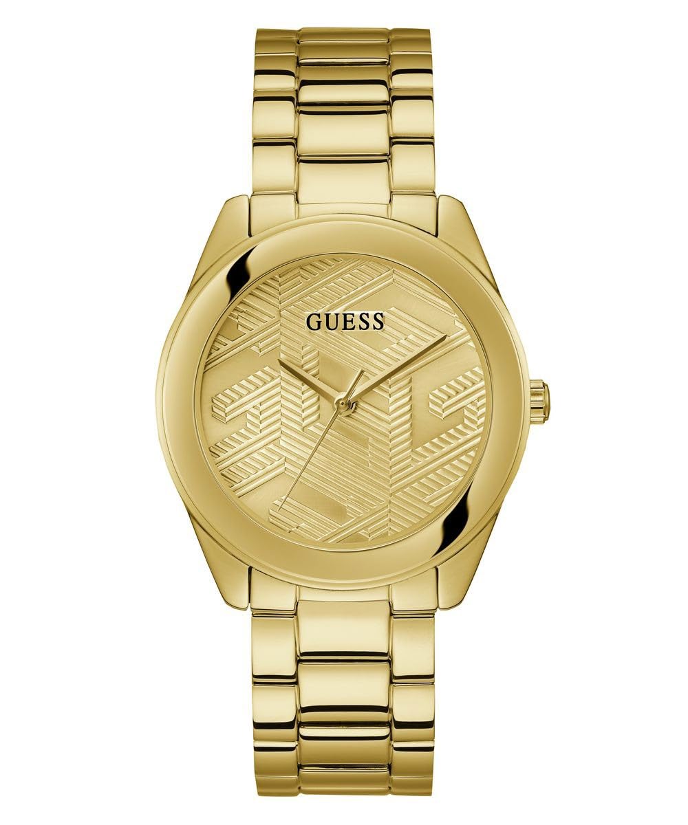 Foto 2 pulgar | Reloj Guess Para Mujer En Tono Dorado Con Esfera Champán Y Caja De 40 Mm - Venta Internacional.