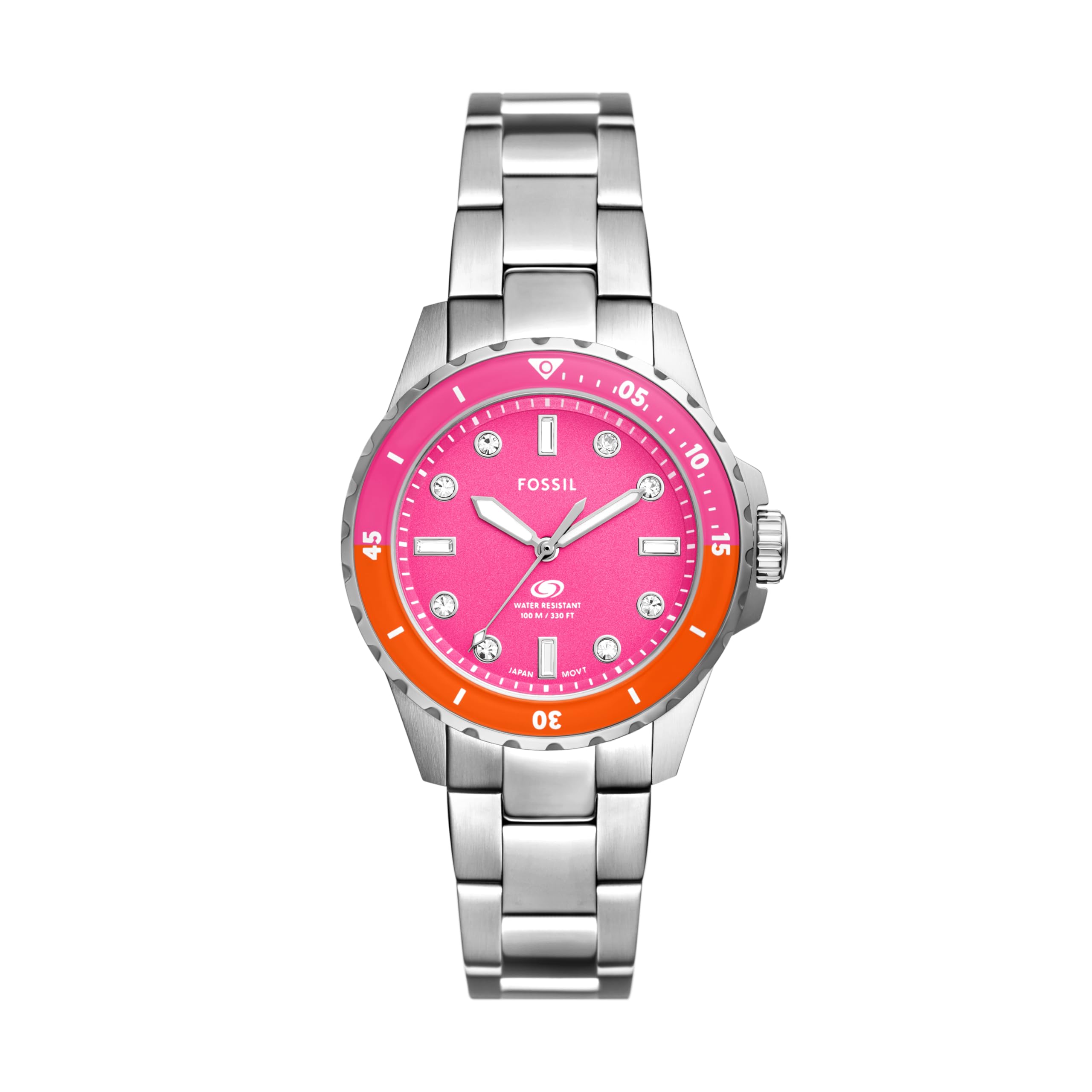 Foto 1 | Reloj Fossil Dive Es5351 Quartz Con Caja De Acero Inoxidable De 36 Mm - Venta Internacional.