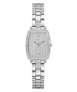 Foto 1 | Pulsera Watch Guess Para Mujer En Tono Plateado De 25 Mm Con Esfera Plateada - Venta Internacional.