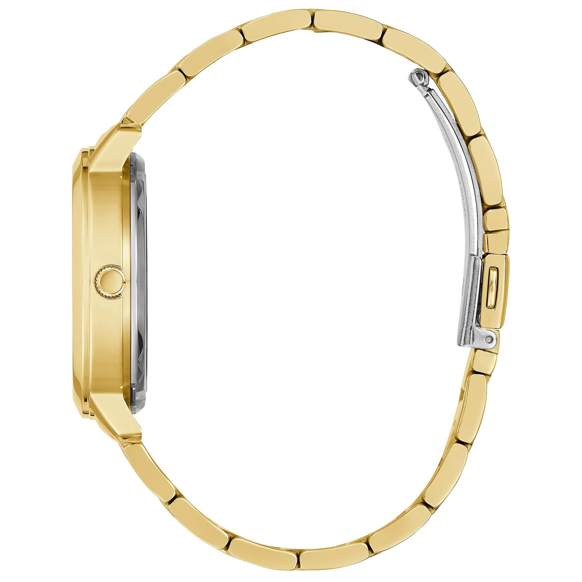 Foto 6 pulgar | Reloj Guess Ladies Trend De Acero Inoxidable Dorado Transparente De 36 Mm - Venta Internacional.