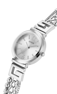 Foto 4 | Reloj Guess Para Mujer, Pulsera En Tono Plateado De 32 Mm Con Esfera Plateada - Venta Internacional.