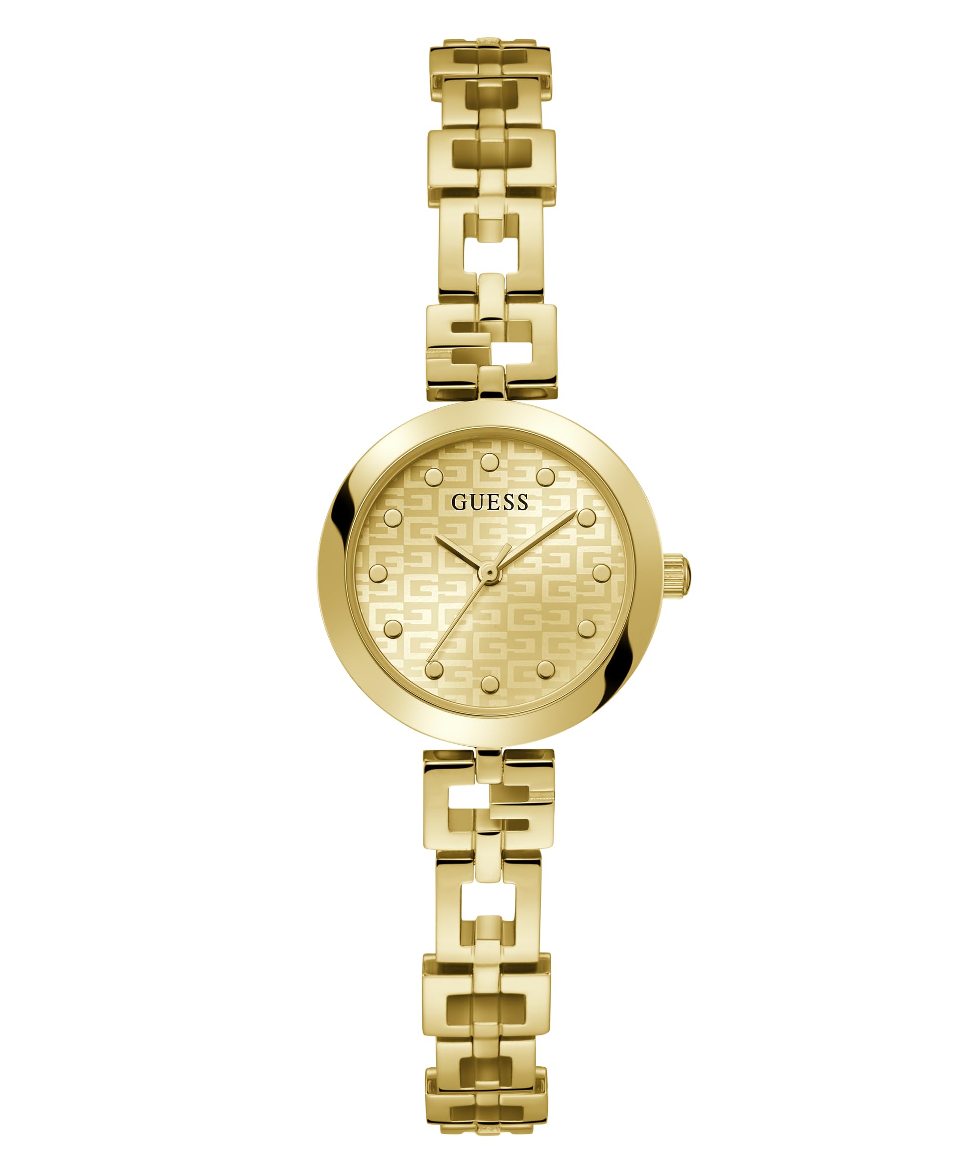 Foto 2 pulgar | Reloj Guess Para Mujer En Tono Dorado Con Esfera Champán Y Caja De 26 Mm - Venta Internacional.