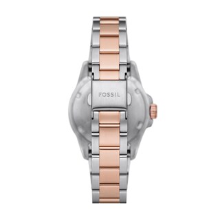 Foto 3 | Reloj Fossil Dive Es5348 De Acero Inoxidable Bicolor Para Mujer - Venta Internacional.