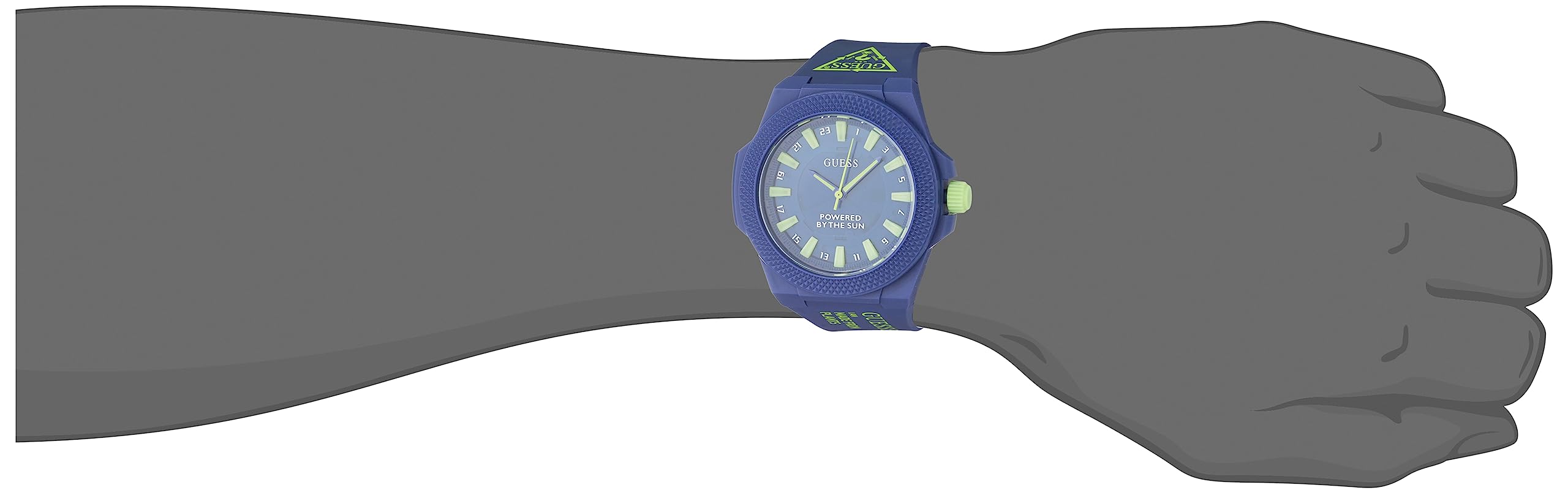 Foto 3 pulgar | Reloj Guess Para Mujer De 40 Mm Con Correa Azul, Esfera Azul Y Caja Azul - Venta Internacional.