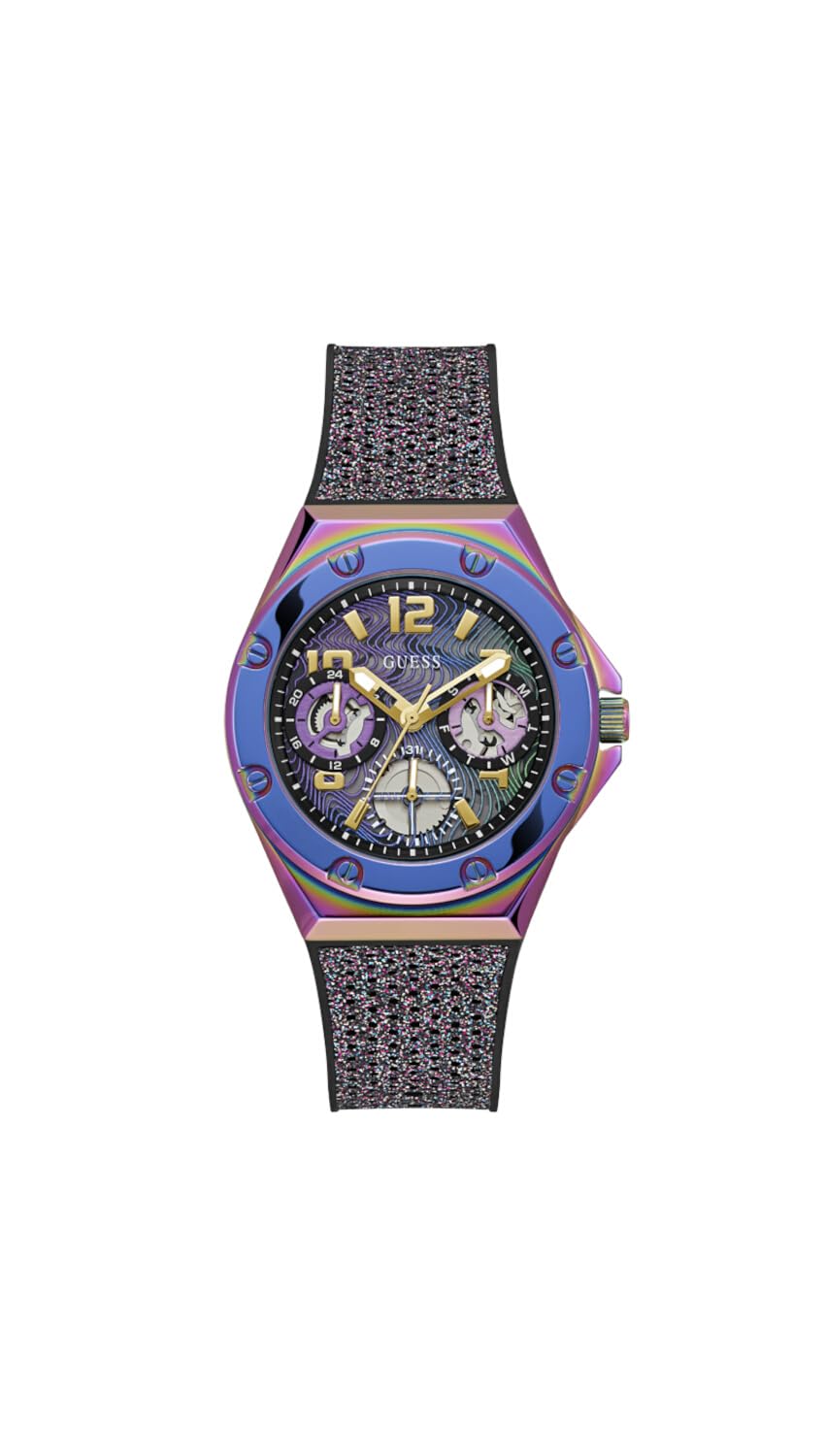 Foto 2 pulgar | Reloj Guess Con Correa Multicolor De 40 Mm Para Mujer Y Esfera Múltiple - Venta Internacional.