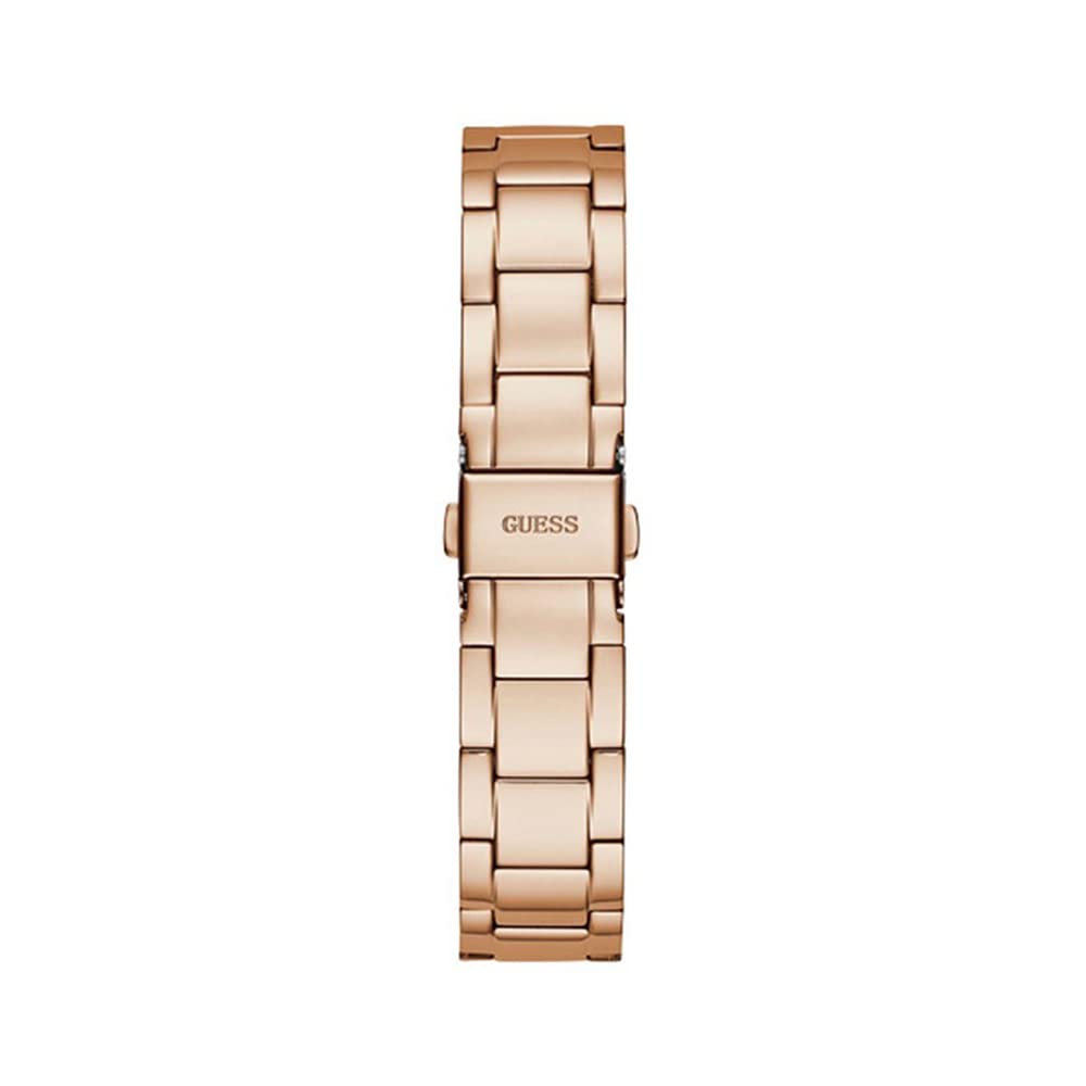 Foto 3 pulgar | Reloj Guess Ladies Trend, Caja Transparente De 36 Mm En Tono Oro Rosa - Venta Internacional.