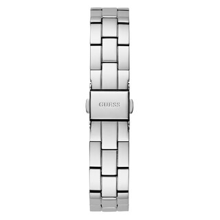 Foto 3 | Pulsera Watch Guess Para Mujer, Tono Plateado, 34 Mm, Esfera Blanca - Venta Internacional.