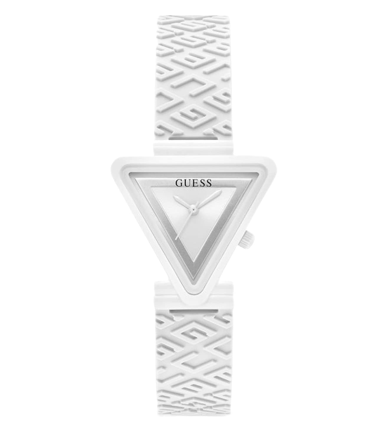 Foto 2 pulgar | Funda De Nailon Sostenible Blanca De 34 Mm Para Mujer De Watch Guess - Venta Internacional.