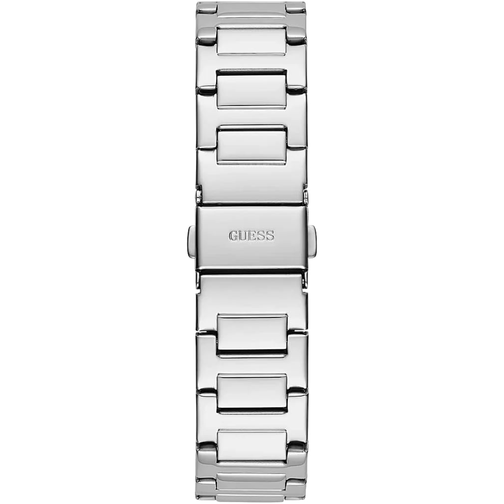 Foto 3 pulgar | Reloj Guess Para Mujer En Tono Plateado Con Caja De 40 Mm Y 100 M De Ancho - Venta Internacional.