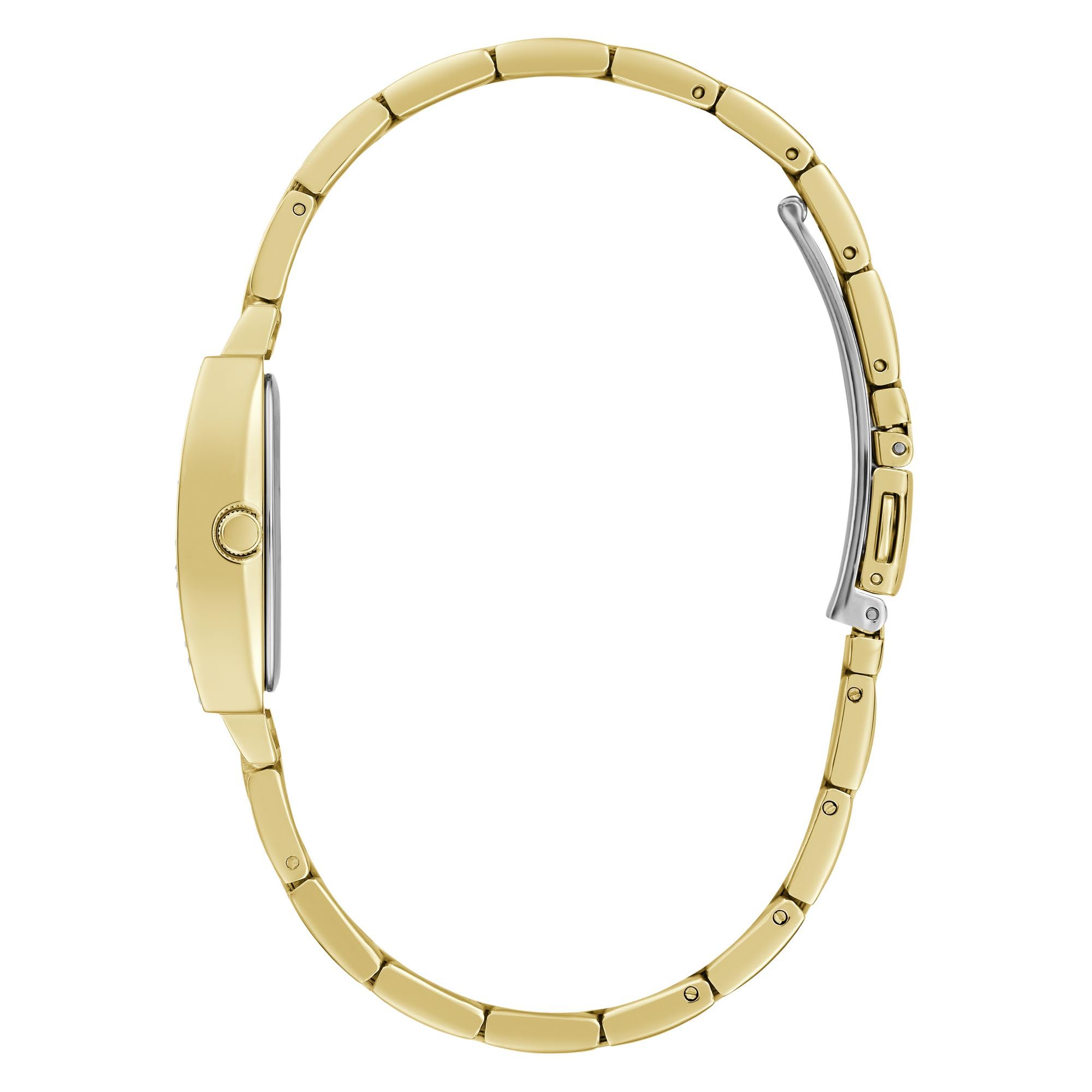 Foto 3 pulgar | Reloj Guess Para Mujer En Tono Dorado Con Esfera Champán Y Caja De 25 Mm - Venta Internacional.