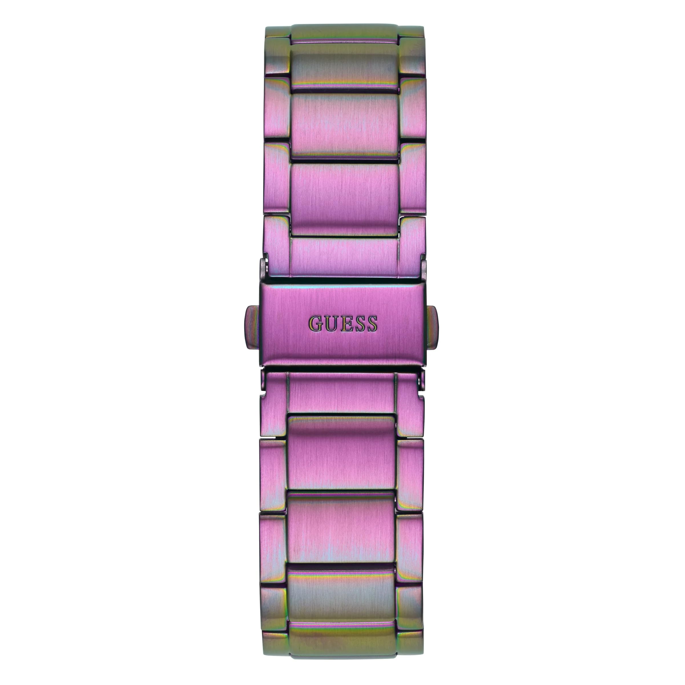 Foto 5 pulgar | Reloj Deportivo Multifunción De Cristal Guess Para Mujer, 36 Mm, Color Morado - Venta Internacional.