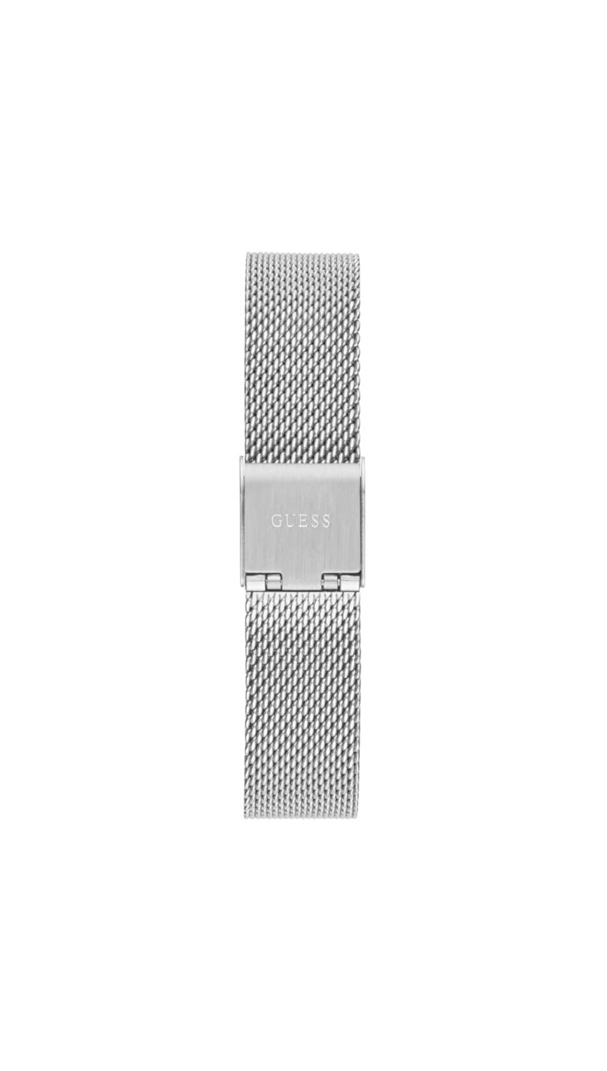 Foto 3 pulgar | Reloj Guess Para Mujer En Tono Plateado Con Carcasa De 36 Mm Y Resistente Al Agua - Venta Internacional.