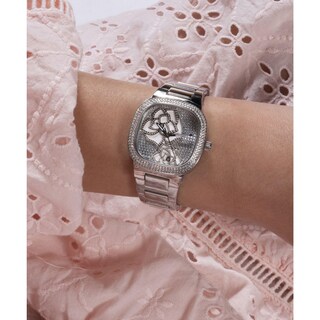 Foto 5 | Reloj Guess Para Mujer En Tono Plateado Con Caja De 32 Mm Y 100 M De Ancho - Venta Internacional.