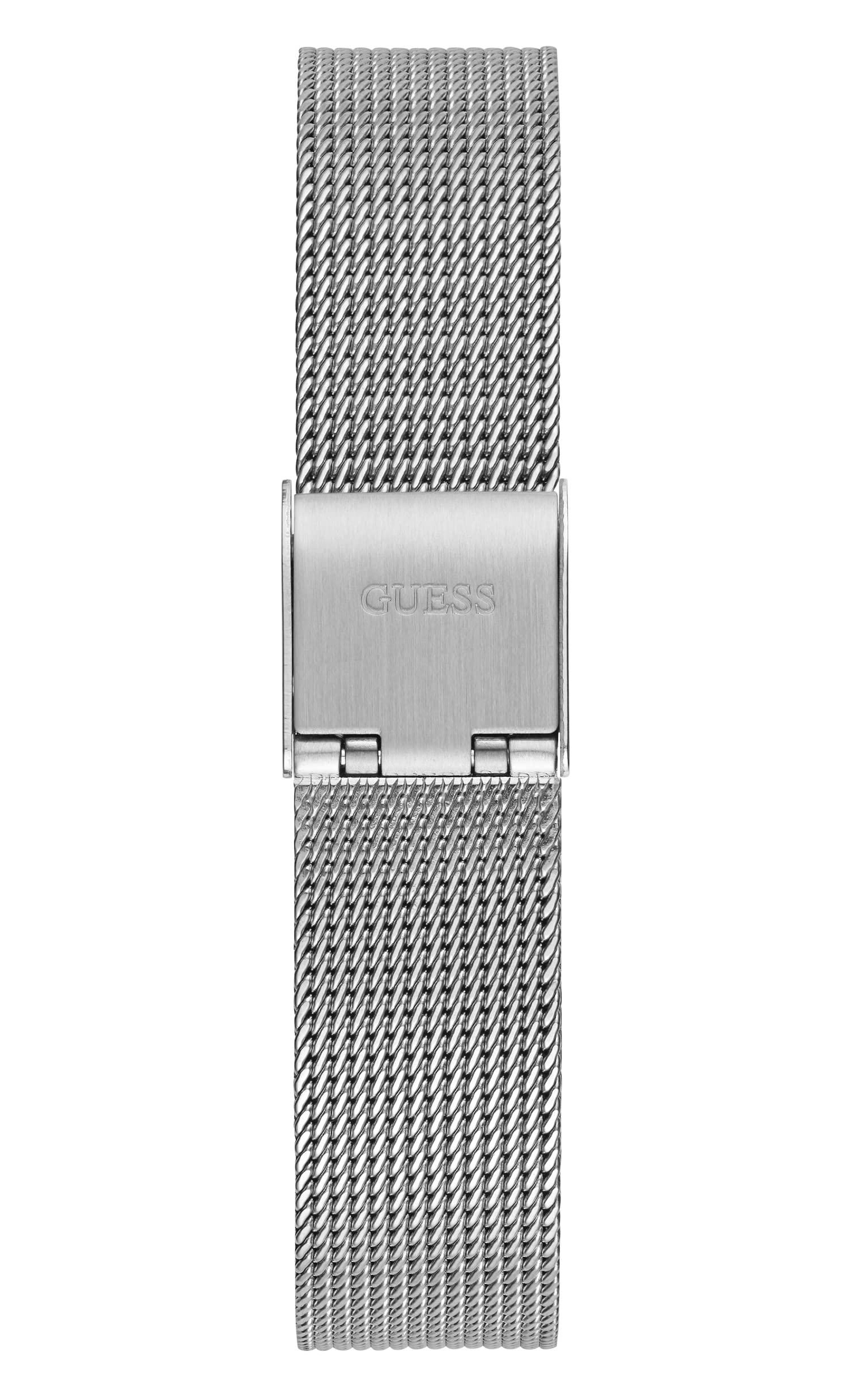 Foto 3 pulgar | Reloj Guess Para Mujer En Tono Plateado Con Esfera Blanca Y Caja De 28 Mm - Venta Internacional.