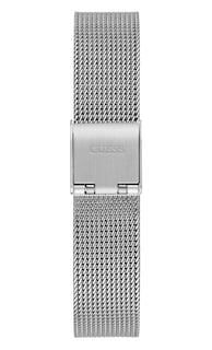 Foto 2 | Reloj Guess Para Mujer En Tono Plateado Con Esfera Blanca Y Caja De 28 Mm - Venta Internacional.
