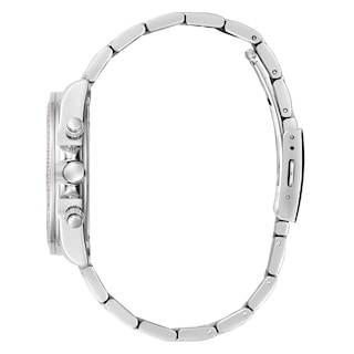 Foto 3 | Reloj Guess Para Mujer Con Correa En Tono Plateado De 38 Mm Y Esfera Iridiscente - Venta Internacional.
