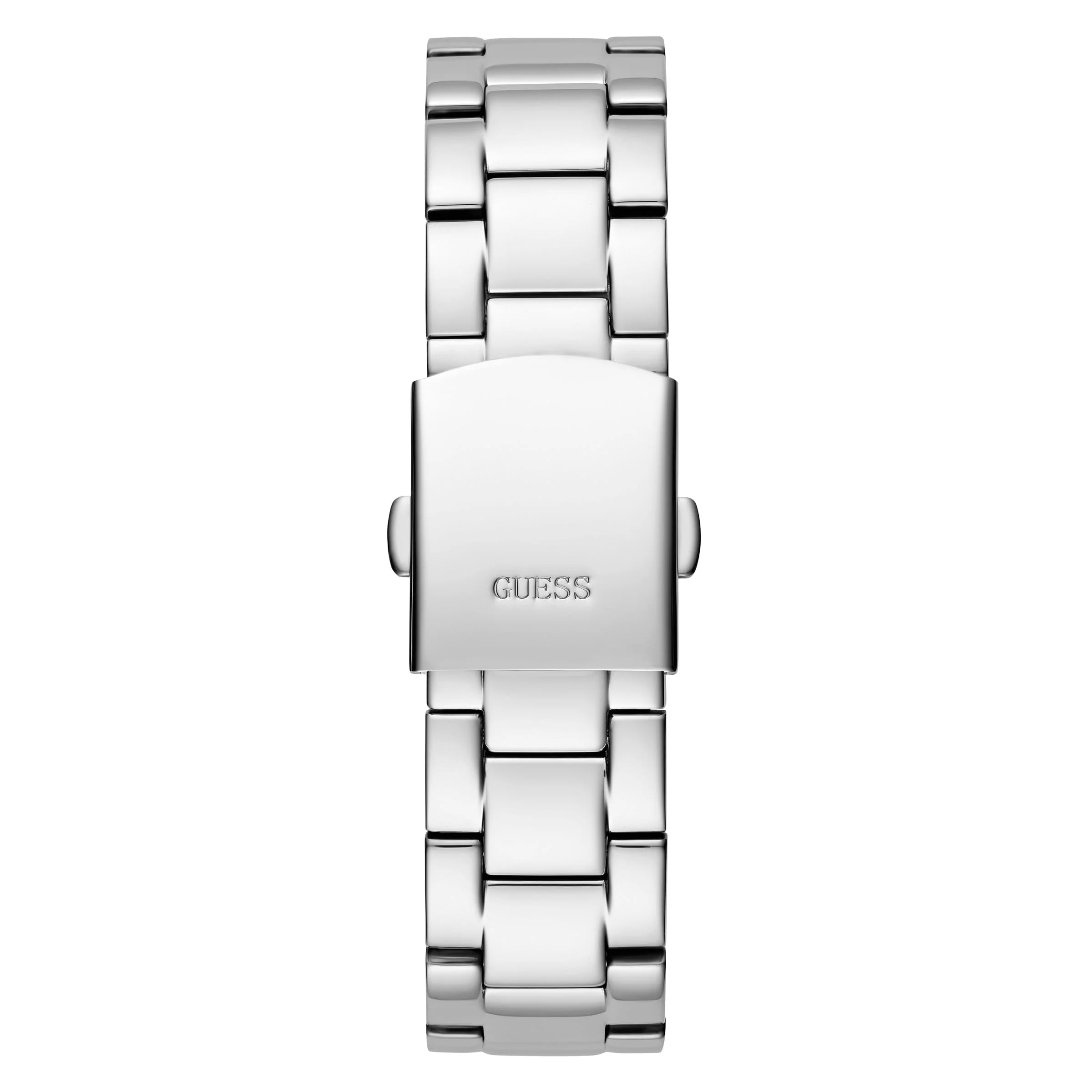 Foto 5 pulgar | Reloj Guess Para Mujer Con Correa En Tono Plateado De 38 Mm Y Esfera Iridiscente - Venta Internacional.