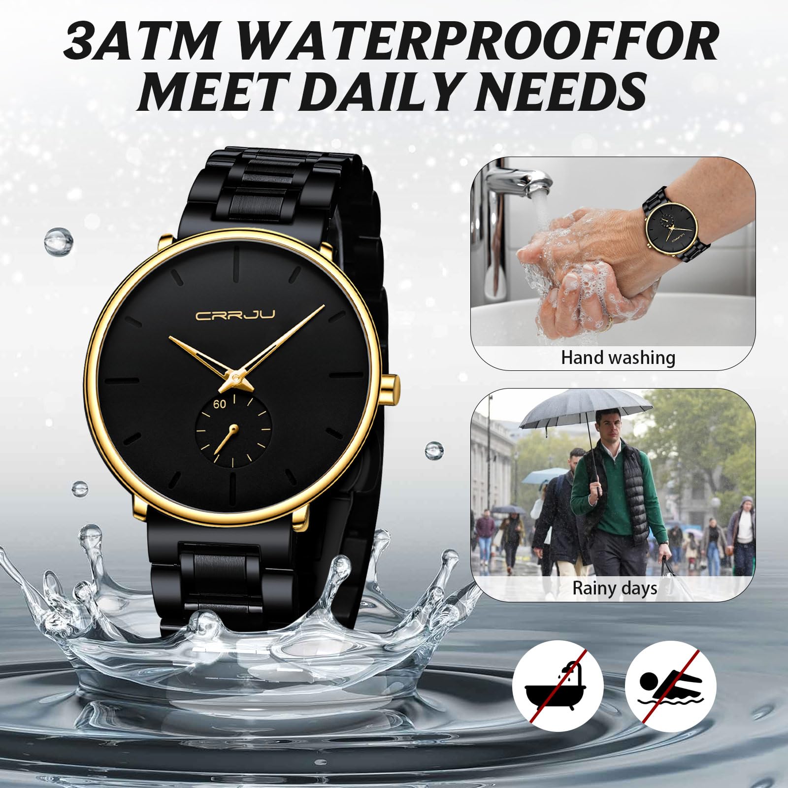 Foto 6 pulgar | Mira La Moda Ultradelgada E Impermeable Fizili Para Hombre - Venta Internacional.