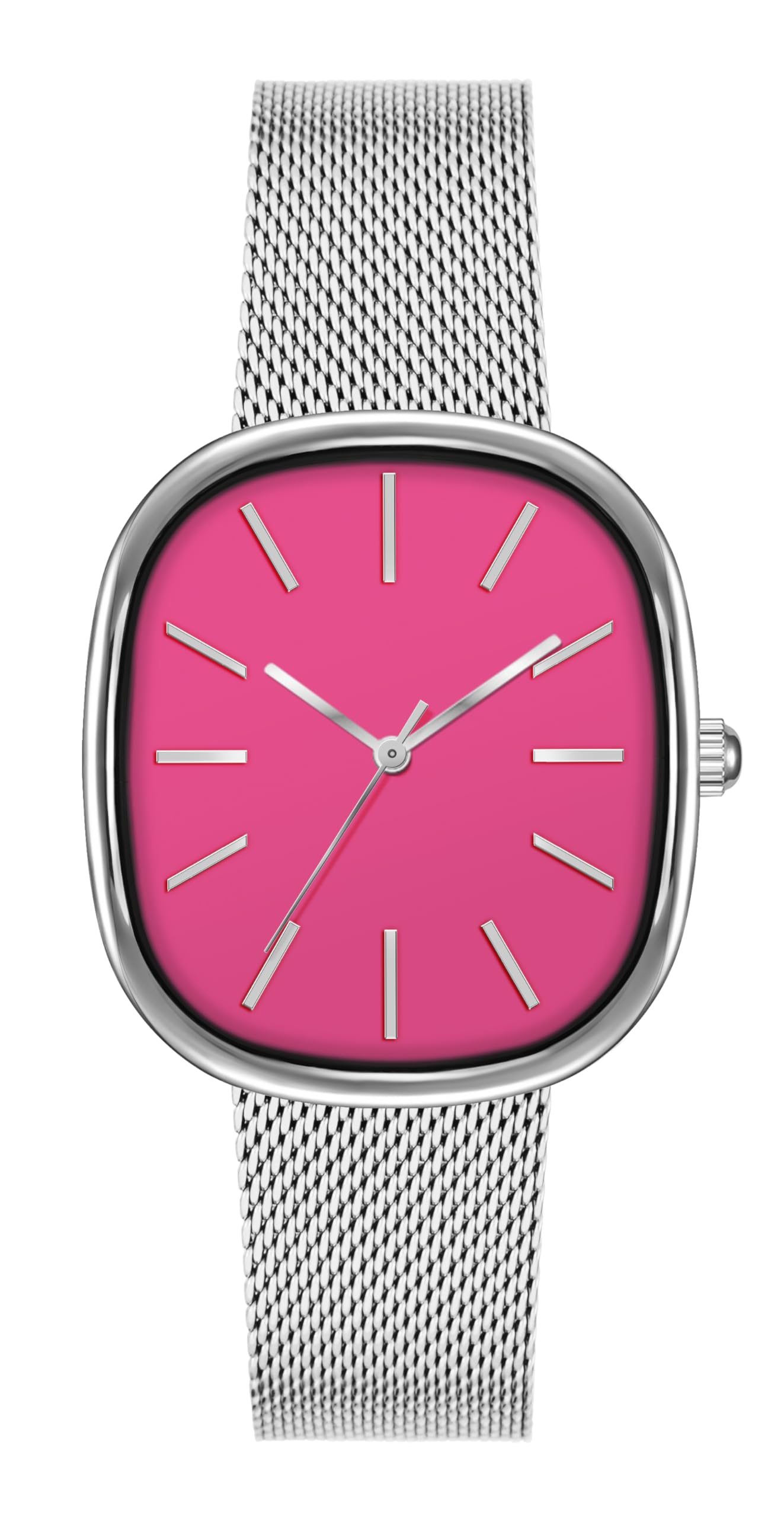 Reloj Bisley Starry Sky Para Mujer, Esfera Rosa, Acero Inoxidable - Venta Internacional. $663
