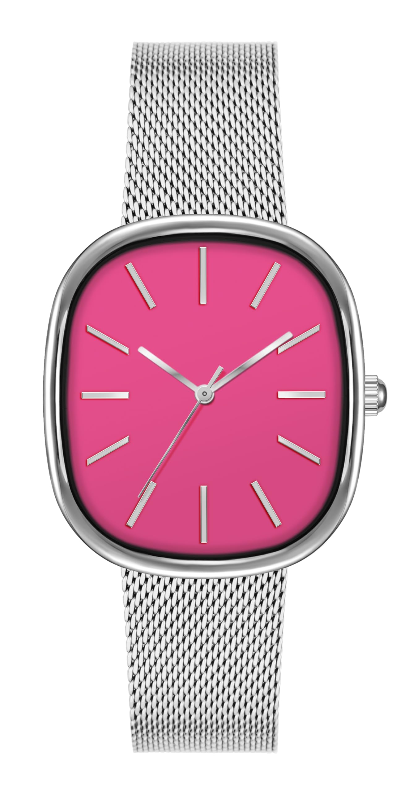 Foto 2 pulgar | Reloj Bisley Starry Sky Para Mujer, Esfera Rosa, Acero Inoxidable - Venta Internacional.