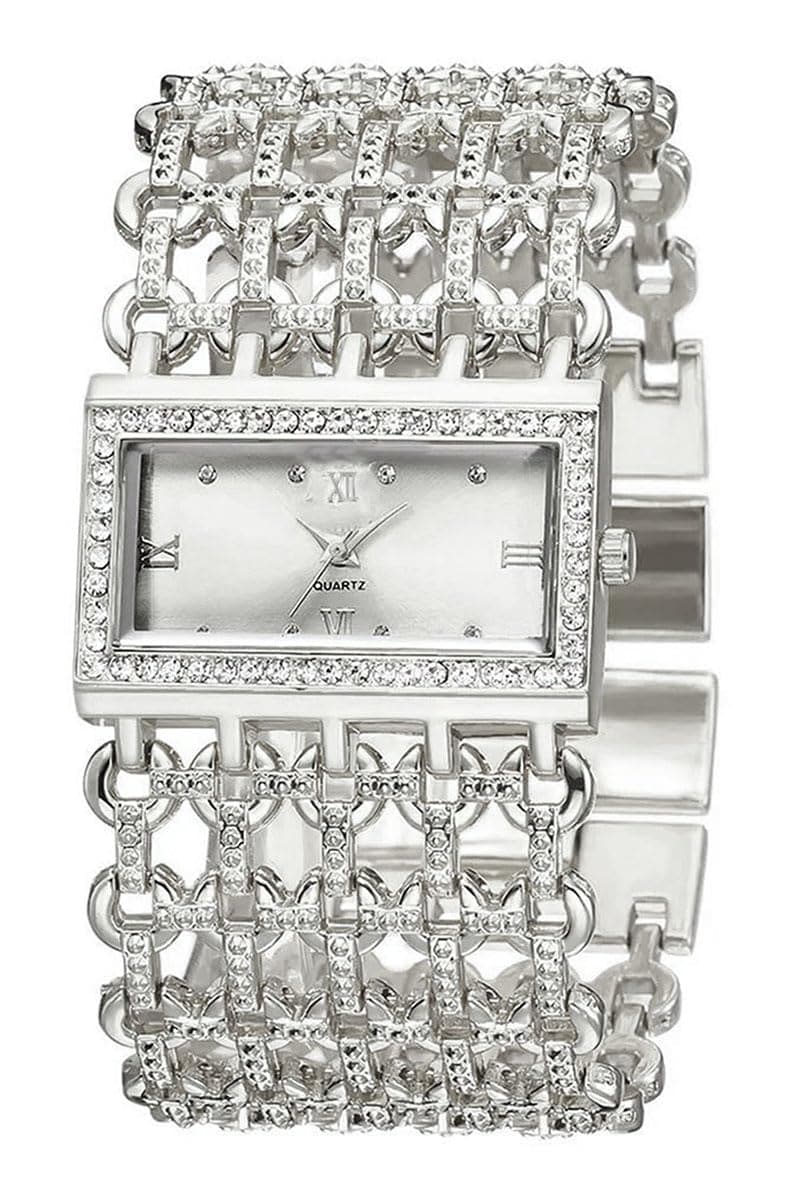 Reloj Senrud Fashion Brazalete Con Forma De Brazalete Para Mujer 01silver - Venta Internacional. $684