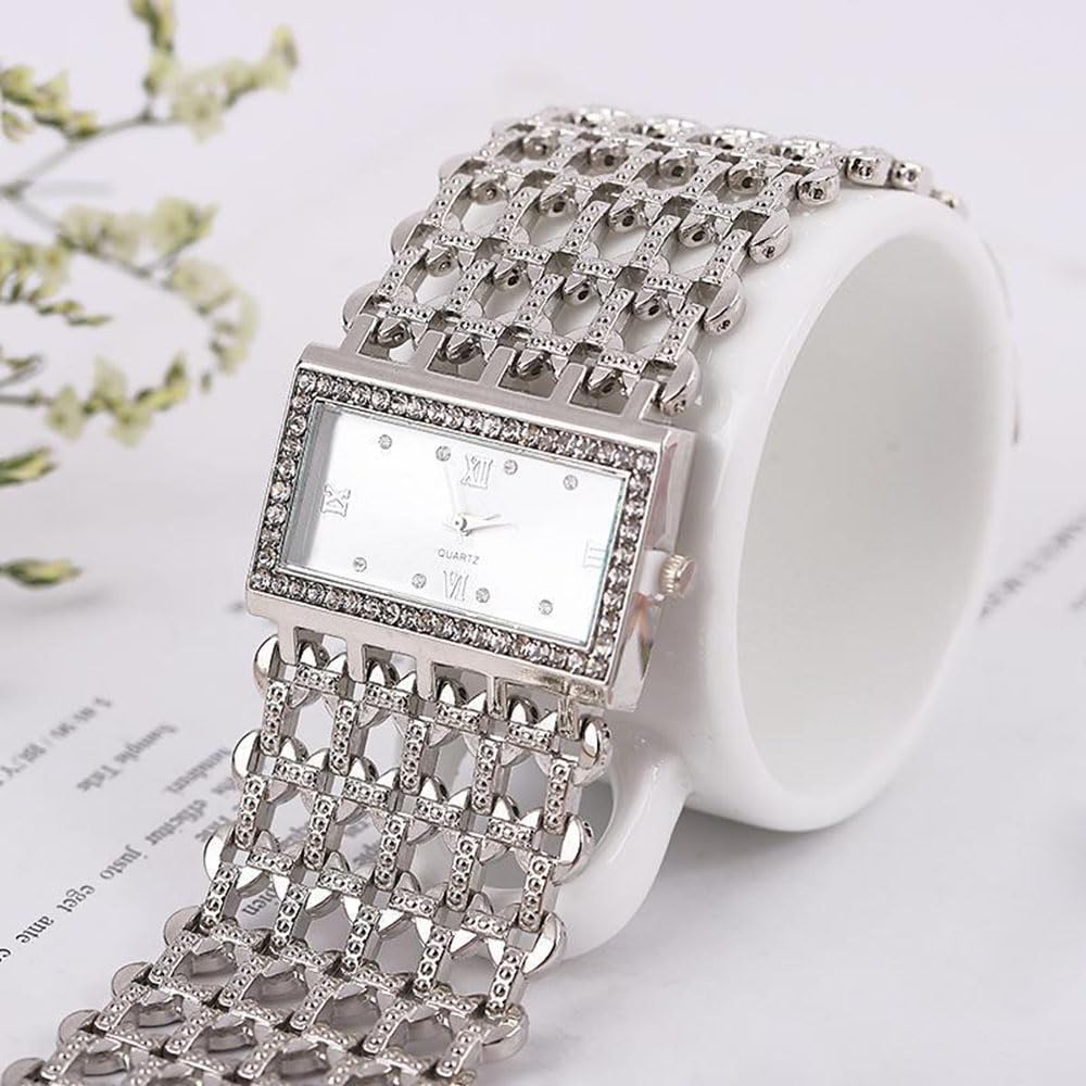 Foto 2 | Reloj Senrud Fashion Brazalete Con Forma De Brazalete Para Mujer 01silver - Venta Internacional.